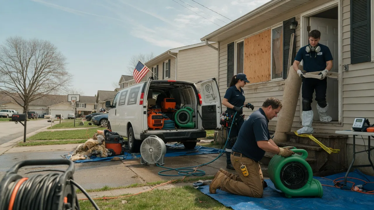 Water Damage Restoration in Newport, OH near me